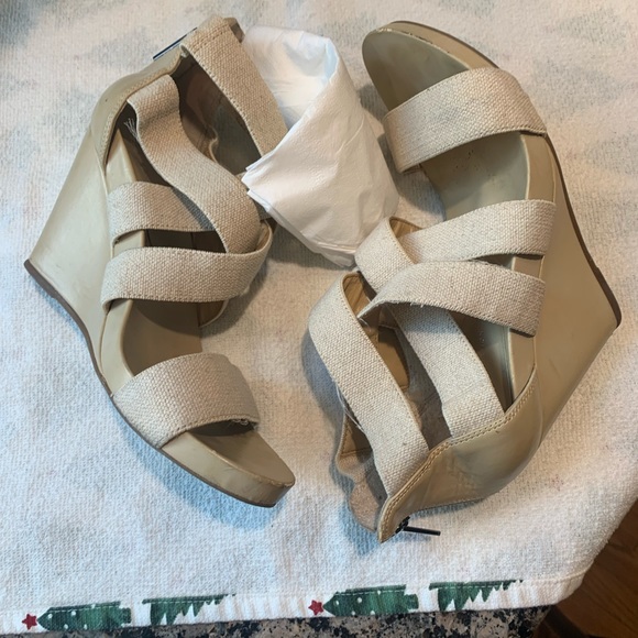 BCBGeneration Canvas Wedge Espadrilles - Picture 5 of 7